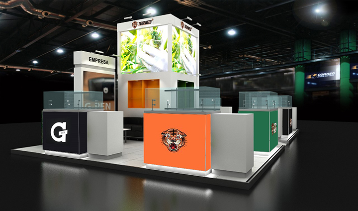 Clientes que alquilan pantallas LED Indoor