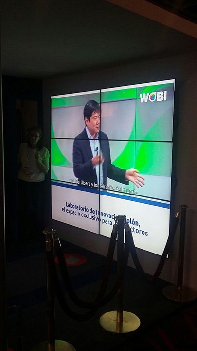 Videowall Stand para Expo